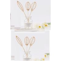 3 Tek Adet 3 Model Aromaterapi Koku Dağıtıcı Rattan Şişe Ahşap Difüzör Çubuk (Spiral-Yaprak-Dalgalı)