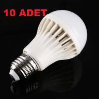 7W Enerji Tasarruflu Led Ampul ( 10 Adet )