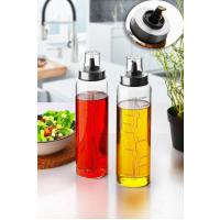 Borosilikat Akıllı Cam Yağdanlık - Dekoratif Sızdırmaz Sirkelik Sosluk 500 ML