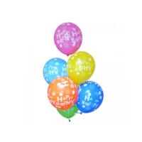Happy Birthday Baskılı Balon 100 Adet