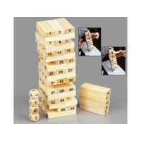 Jenga 58 Parça Denge ve Beceri Oyunu Wiss Toy - Dev Boy