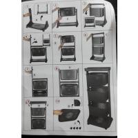 Krem 4 Katlı Tekerlekli Raf - Mutfak - Banyo Rafı Sebze Rafı No.3