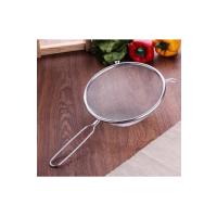 Metal Saplı Kalaylı Un - Süt - Şeker - Bakliyat Süzgeci 22 Cm