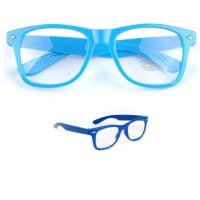 Renkli Tarz Gözlüğü - Mavi