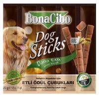 BonaCibo Dog Sticks Dana Etli Ödül Maması Çubuğu 5 x 11 g