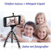 Cep Telefonlari & Digital Camera Uyumlu 25cm Ahtapot Tripod 2in1