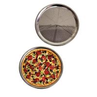 Delikli Çelik Pizza Ve Lahmacun Tepsisi 28 cm