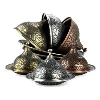 Osmanlı Motifli Lokumluk Büyük - Gümüş