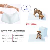Yıkanabilir Köpek Çiş Pedi - 100 X 100 Cm 5li Paket