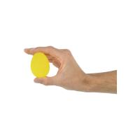 Yumurta Top -  Silikon El Egzersiz Topu Sarı - Hafif Sert